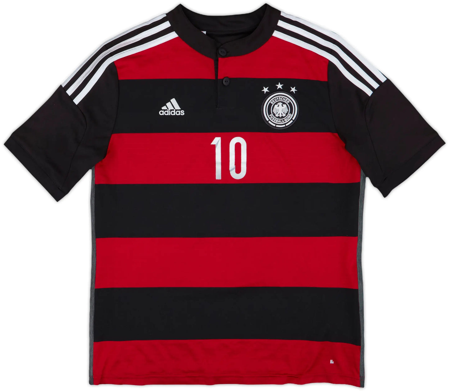 Camisa Retrô Alemanha Away Copa do Mundo Versão 2014 "Podolski" N°.10