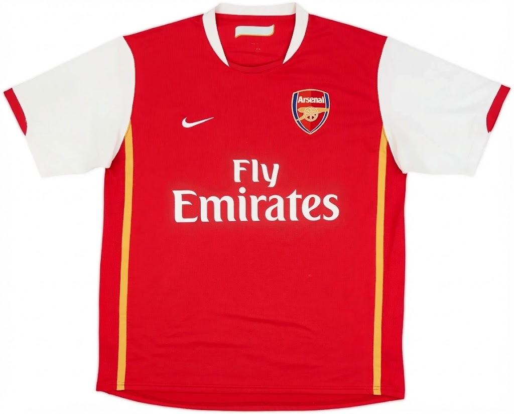 Camisa Arsenal Home 06/07 - Versão Retrô "Henry" Nº 14